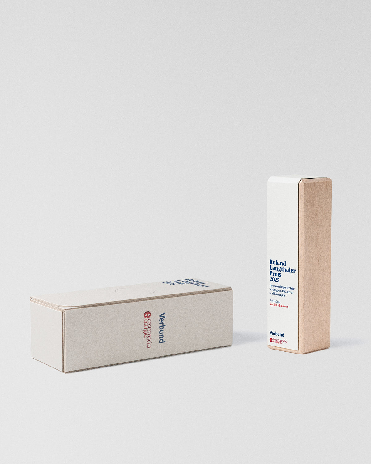 Estuche trofeo personalizado Totem Sustain Awards